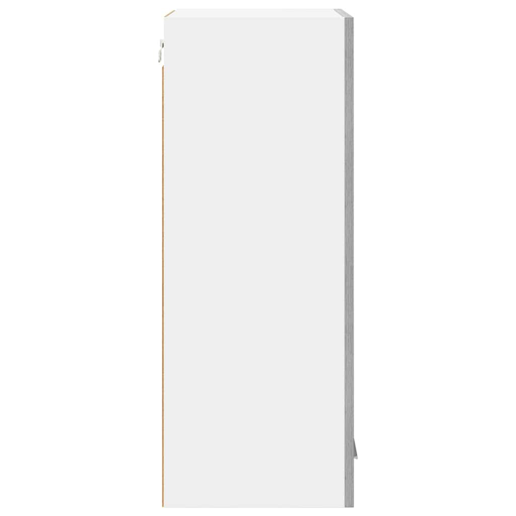 Hanging Cabinet with Shelf Riga Grey Sonoma 40 x 31 x 80 cm